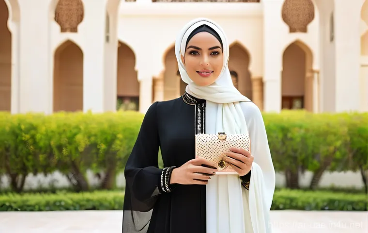 UAE 유명인사 및 셀럽 - **"Elegance in Modern Emirati Fashion"**
    A sophisticated Emirati woman in her late twenties, rad...