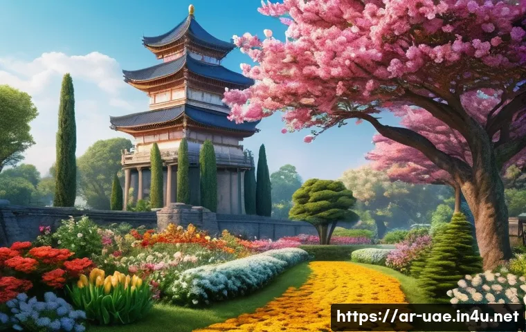 두바이 미라클 가든 방문기 관련 이미지 1